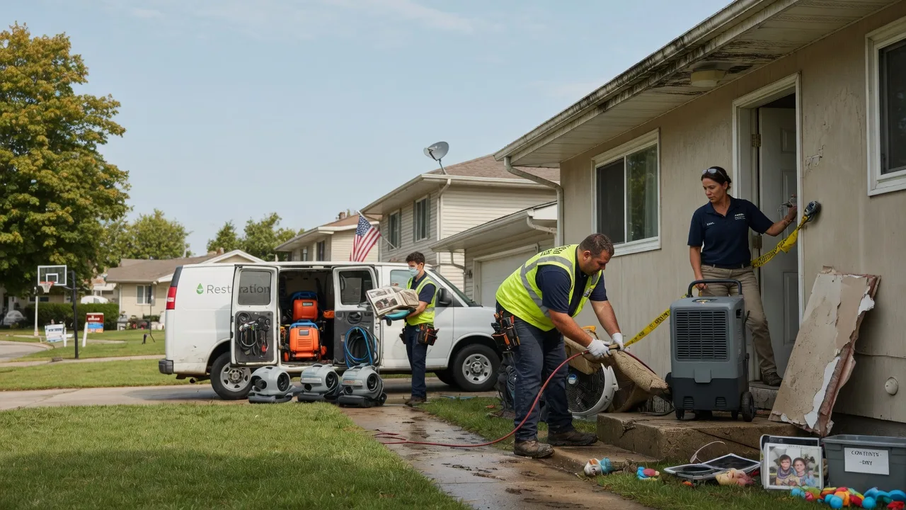 Water Damage Restoration in Davin, WV near me